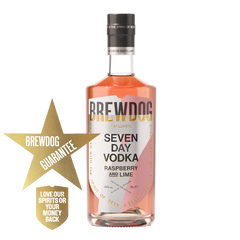 Seven Day Raspberry and Lime Vodka