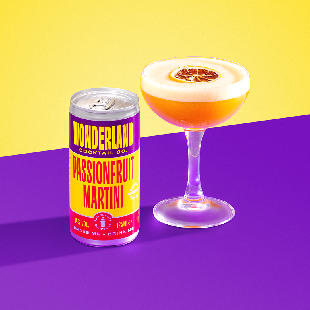 Wonderland Passionfruit Martini